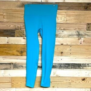 Zenana size XL teal color no seam butt lifting leggings